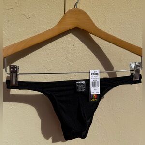 Men’s Black Bikini Brief -
